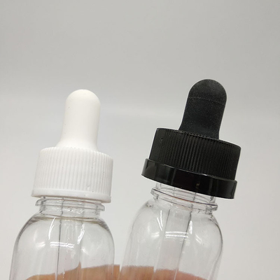 بطری های قطره ای پلاستیکی 10ml-120ml با سطح صاف و کلاه پیچ