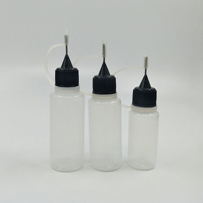 بطری های قطره ای شیشه ای سیاه شفاف 10ml-120ml با سرپوش پیچ