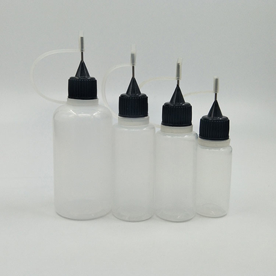 بطری های قطره ای شیشه ای سیاه شفاف 10ml-120ml با سرپوش پیچ