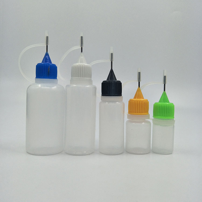 بطری های قطره ای شیشه ای سیاه شفاف 10ml-120ml با سرپوش پیچ