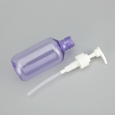عملکرد توزیع شفاف بطری پلاستیکی شفاف PET 47mm قطر با کلاه پیچ