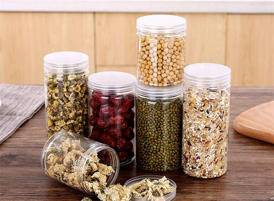 بطری پلاستیکی مناسب با سطح صاف برای ذخیره میوه های خشک