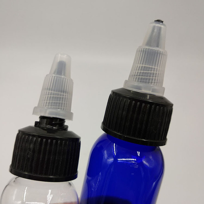 15ml 30ml 50ml 70ml 80ml 100ml ظرفیت پوشه های پلاستیکی با پیچ گردن و دوام