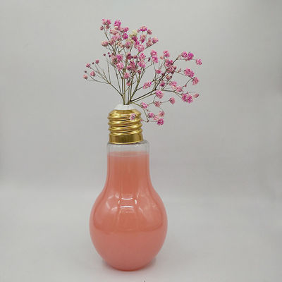 بطری های پلاستیکی لامپ شکل محکم، بطری های نوشیدنی لامپ، بطری های شیره حیوانات خانگی، بطری شیر در تقاضا