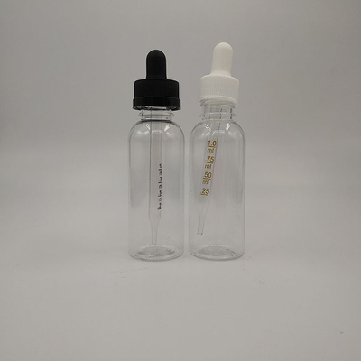10ml-120ml ظرفیت ظرف های ذخیره قطره کش چاپ بطری های قطره کش شیشه ای