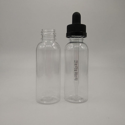 10ml-120ml ظرفیت ظرف های ذخیره قطره کش چاپ بطری های قطره کش شیشه ای