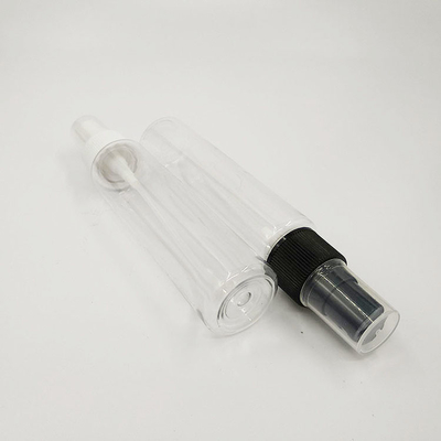 بطری اسپری پلاستیکی صاف PET 10ml 15ml 30ml 50ml 60m 70ml 100ml 200ml 500ml شفاف برای مسافرت