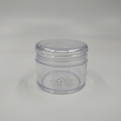 سطحی صاف شیشه پلاستیکی آرایشی ظرفیتی 10ml 15ml 30ml 60ml 80ml 100ml 120ml 150ml برای جمع آوری آرایشی