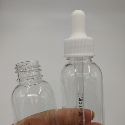 بطری های قطره کش شیشه ای پلاستیکی ظرفیت 10ml 15ml 20ml 30ml 40ml 50ml 60ml 70ml 100ml 120ml چاپ 5000pcs