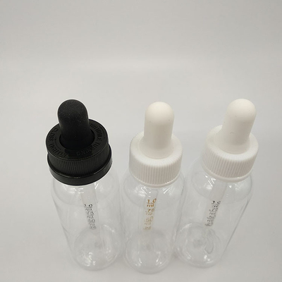 بطری های قطره کش شیشه ای پلاستیکی ظرفیت 10ml 15ml 20ml 30ml 40ml 50ml 60ml 70ml 100ml 120ml چاپ 5000pcs
