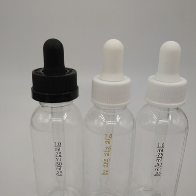 بطری های قطره کش شیشه ای پلاستیکی ظرفیت 10ml 15ml 20ml 30ml 40ml 50ml 60ml 70ml 100ml 120ml چاپ 5000pcs