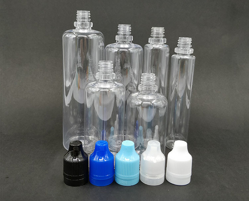 بطری مایع E برای مایع E 10ml 15ml 30ml 60ml 80ml 100ml چاپ سفارشی رنگ