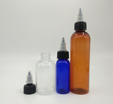 بطری های گرد و متنوع برای مایعات 10ml 15ml 30ml 60ml 80ml ظرفیت 100ml