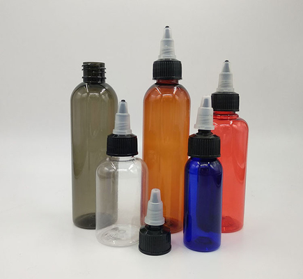 بطری های گرد و متنوع برای مایعات 10ml 15ml 30ml 60ml 80ml ظرفیت 100ml