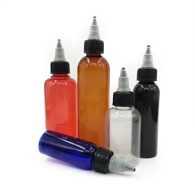 بطری های گرد و متنوع برای مایعات 10ml 15ml 30ml 60ml 80ml ظرفیت 100ml