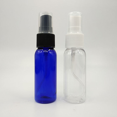 سطحی صاف بطری اسپری پلاستیکی PET ظرفیتی 10ml 15ml 30ml 50ml 60m 70ml 100ml 200ml 500ml دور