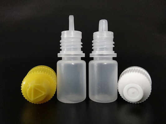 بطری های قطره کش پلاستیکی مایع 10ml 15ml 20ml 30ml 40ml 50ml 60ml 70ml 100ml 120ml ظرفیت با کلاه پیچ