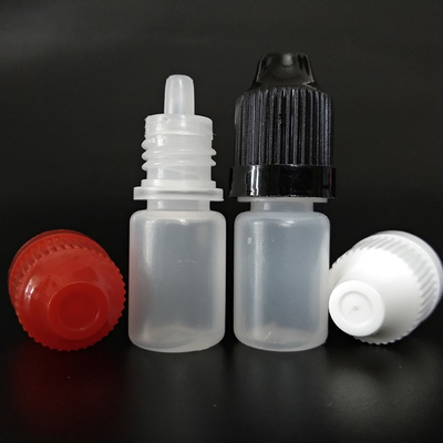 بطری های قطره کش پلاستیکی مایع 10ml 15ml 20ml 30ml 40ml 50ml 60ml 70ml 100ml 120ml ظرفیت با کلاه پیچ
