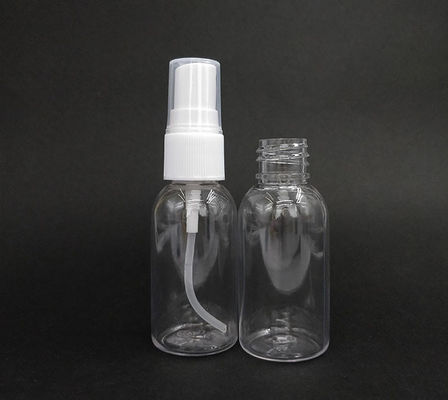 بطری اسپری پلاستیکی PET با ظرفیت 10ml 15ml 30ml 50ml 60ml 70ml 100ml 200ml 500ml