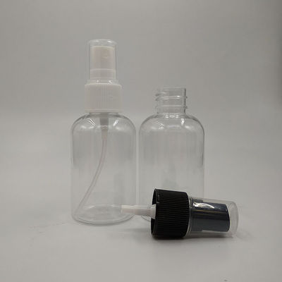 بطری اسپری PET با سطح صاف و ظرفیت 10ml 15ml 30ml 50ml 60ml 70ml 100ml 200ml 500ml