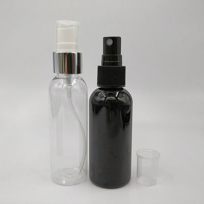 بطری اسپری پلاستیکی شفاف PET 10ml 15ml 30ml 50ml 60m 70ml 100ml 200ml 500ml دوامدار و شفاف