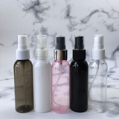 بطری اسپری پلاستیکی شفاف PET 10ml 15ml 30ml 50ml 60m 70ml 100ml 200ml 500ml دوامدار و شفاف