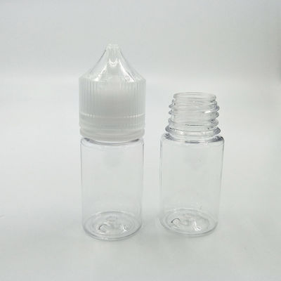 لوگو سفارشی E بطری مایع PET 10ml 15ml 30ml 60ml 80ml 100ml با لوگو سفارشی