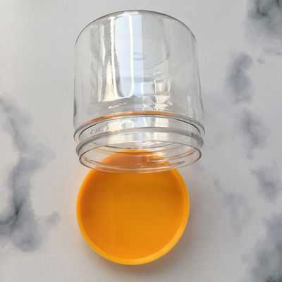 ظروف پلاستیکی با قطر 85 میلی‌متر، بادوام و ایمن با آب‌بندی فویل آلومینیومی