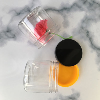 2oz 3oz 4oz 5oz 6oz 7oz 8oz ظرف های شیشه ای پلاستیکی که همه کاره و دارای مهر و موم حساس به فشار هستند