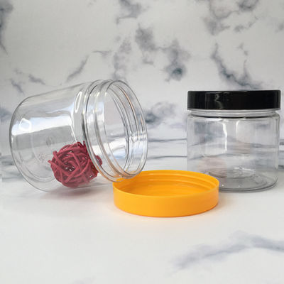 2oz 3oz 4oz 5oz 6oz 7oz 8oz ظرف های شیشه ای پلاستیکی که همه کاره و دارای مهر و موم حساس به فشار هستند