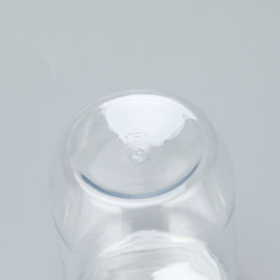 ظروف بطری های پلاستیکی ضد هوا با پوشش آلومینیومی در بطری های شفاف یخ زده حیوانات خانگی