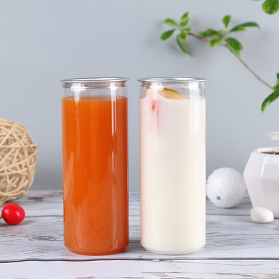 Plastic Milk Tea Bottles with Capacity of 120ml 250ml 350ml 500ml 1000ml in Clear