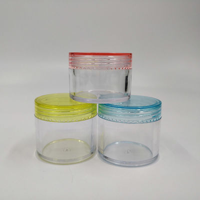 ظرف پلاستیکی آرایشی 10 میلی‌لیتری، 15 میلی‌لیتری، 30 میلی‌لیتری، 60 میلی‌لیتری، 80 میلی‌لیتری، 100 میلی‌لیتری، 120 میلی‌لیتری، 150 میلی‌لیتری برای محصولات زیبایی