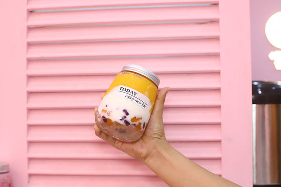 بطری‌های چای شیر با ظرفیت بالا با دسته 120 میلی‌لیتر، 250 میلی‌لیتر، 350 میلی‌لیتر، 500 میلی‌لیتر، 1000 میلی‌لیتر سفارشی