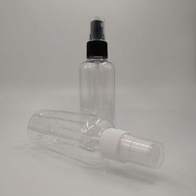 Transparent PET Plastic Spray Bottle in Green for Stylish and Versatile Packaging