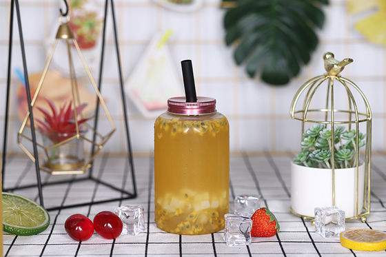 بطری های چای شیر مدرن ظرفیت 0.5 کیلوگرم با پوشش پیچ خورده برای بسته بندی شخصی