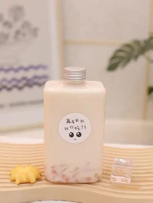 بطری‌های چای شیر با ظرفیت بالا شفاف با درپوش پیچی 120 میلی‌لیتر، 250 میلی‌لیتر، 350 میلی‌لیتر، 500 میلی‌لیتر، 1000 میلی‌لیتر