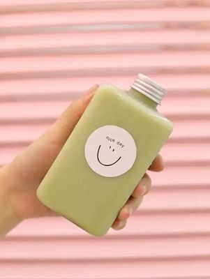 بطری‌های چای شیر با ظرفیت بالا شفاف با درپوش پیچی 120 میلی‌لیتر، 250 میلی‌لیتر، 350 میلی‌لیتر، 500 میلی‌لیتر، 1000 میلی‌لیتر