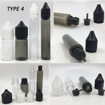 Customized Logo Small Bottles for Liquids 10ml 15ml 30ml 60ml 80ml 100ml and Durable