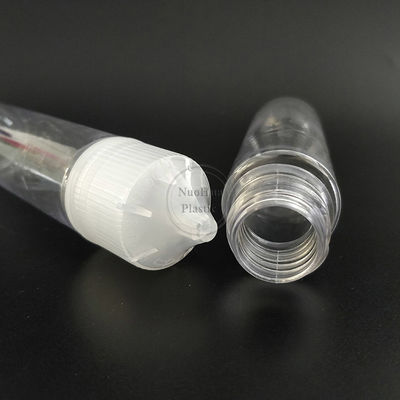 چاپ صفحه نمایش بطری مایع E ضد بچه در 18mm گردن اندازه با طراحی چاپ صفحه نمایش و کاپ ضد بچه