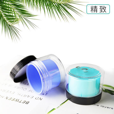 100 Diameter Plastic Jar Containers Pressure Sensitive Sealing for Convenient Storage