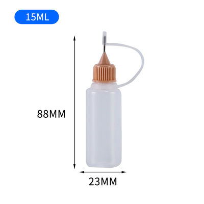 بطری مایع E در رنگ سیاه شفاف برای بسته بندی مایع E
