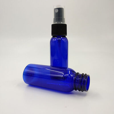 Classic Black PET Plastic Spray Bottle Smooth Surface Transparent Amber Green Colors Designed for Liquid Dispensing Solutions