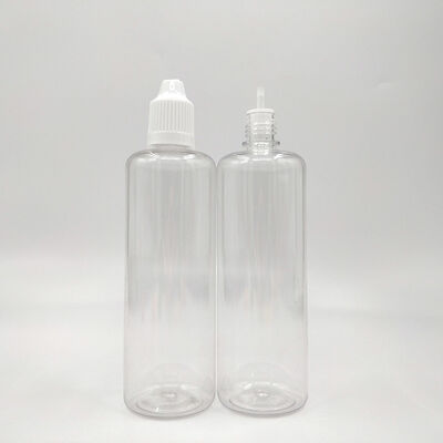 بطری مایع شفاف E که ارائه می دهد سفارشی سازی لوگو مناسب برای بسته بندی آبمیوه و بسته بندی ضد نشت