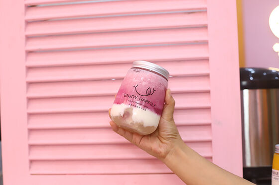 بطری های چای شیر مدرن بطری های پلاستیکی قابل استفاده مجدد با پوشش صاف و دوامدار برای بسته بندی و نگهداری نوشیدنی