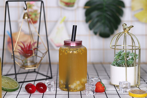 بطری‌های چای شیر نشتی‌ناپذیر، مربع و گرد، ایده‌آل برای توزیع‌کنندگان نوشیدنی‌های تجاری و خرده‌فروشان