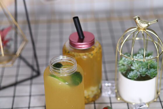 بطری‌های چای شیر نشتی‌ناپذیر، مربع و گرد، ایده‌آل برای توزیع‌کنندگان نوشیدنی‌های تجاری و خرده‌فروشان