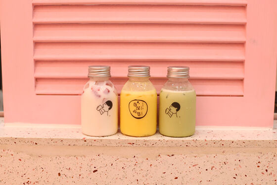 پارچ‌های چای حبابی آب 0.5 کیلوگرمی، سبک وزن، بادوام، ایده‌آل برای کافه‌های چای حبابی، بار اسموتی و ایستگاه‌های نوشیدنی