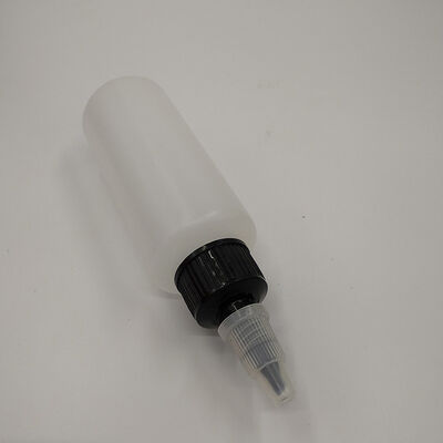 بطری های قطره کش شیشه ای پلاستیکی طراحی شده با سطح صاف و نوع مهر و موم بند پیچ دار که حاوی مایعات ضد نشت است