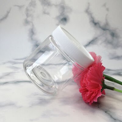 بطری های ذخیره سازی پلاستیکی 8 اونس سفارشی سازی ظرف های شفاف ماندگار طراحی شده برای نمونه های دارویی ذخیره سازی مواد آرایشی و مواد غذایی